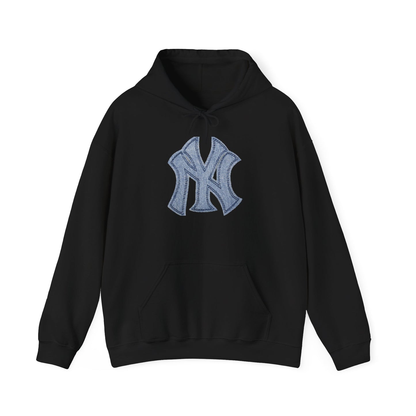 Yankee Baseball Hoodie - New York Logo Shirt for Baseball Fans, Unisex Heavy Blend Hooded Sweatshirt, Yankee Love, Gift for Sports