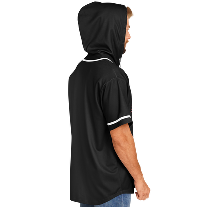 Hooded Baseball Jersey adult- AOP