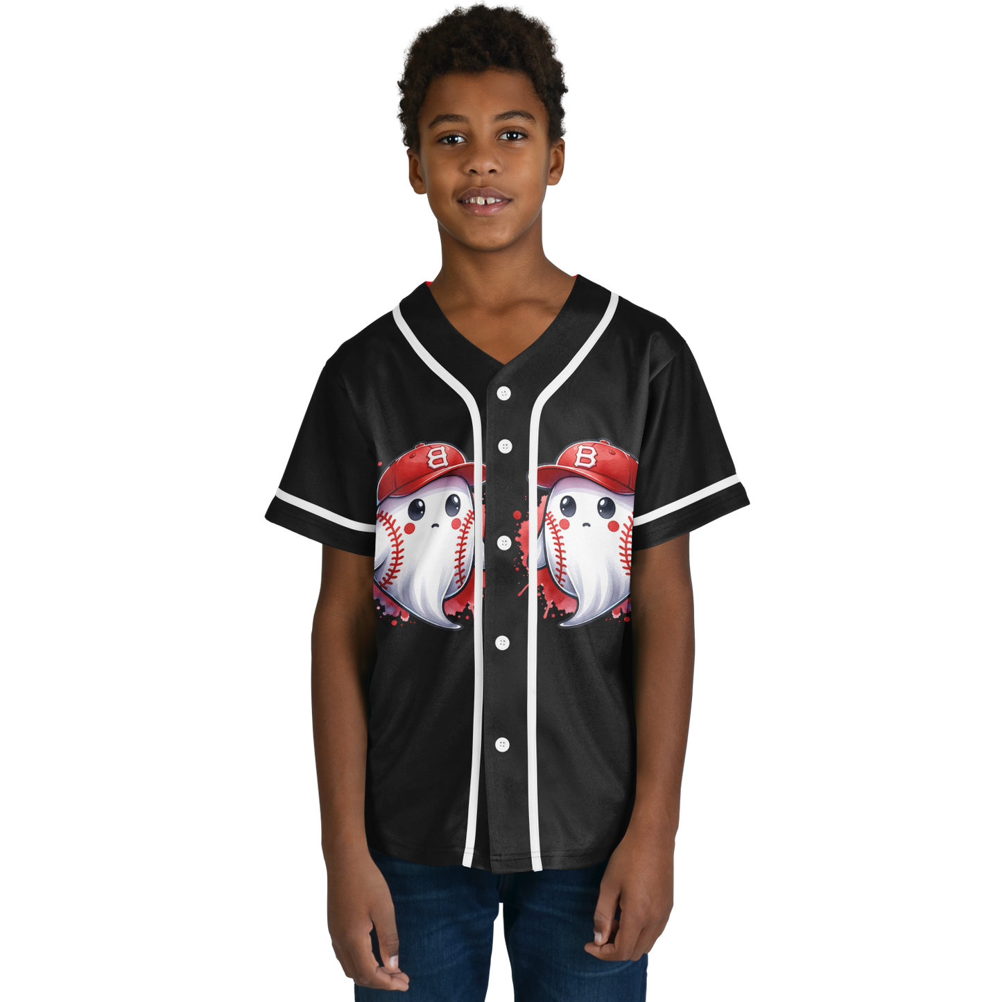 Kids Baseball Jersey - AOP