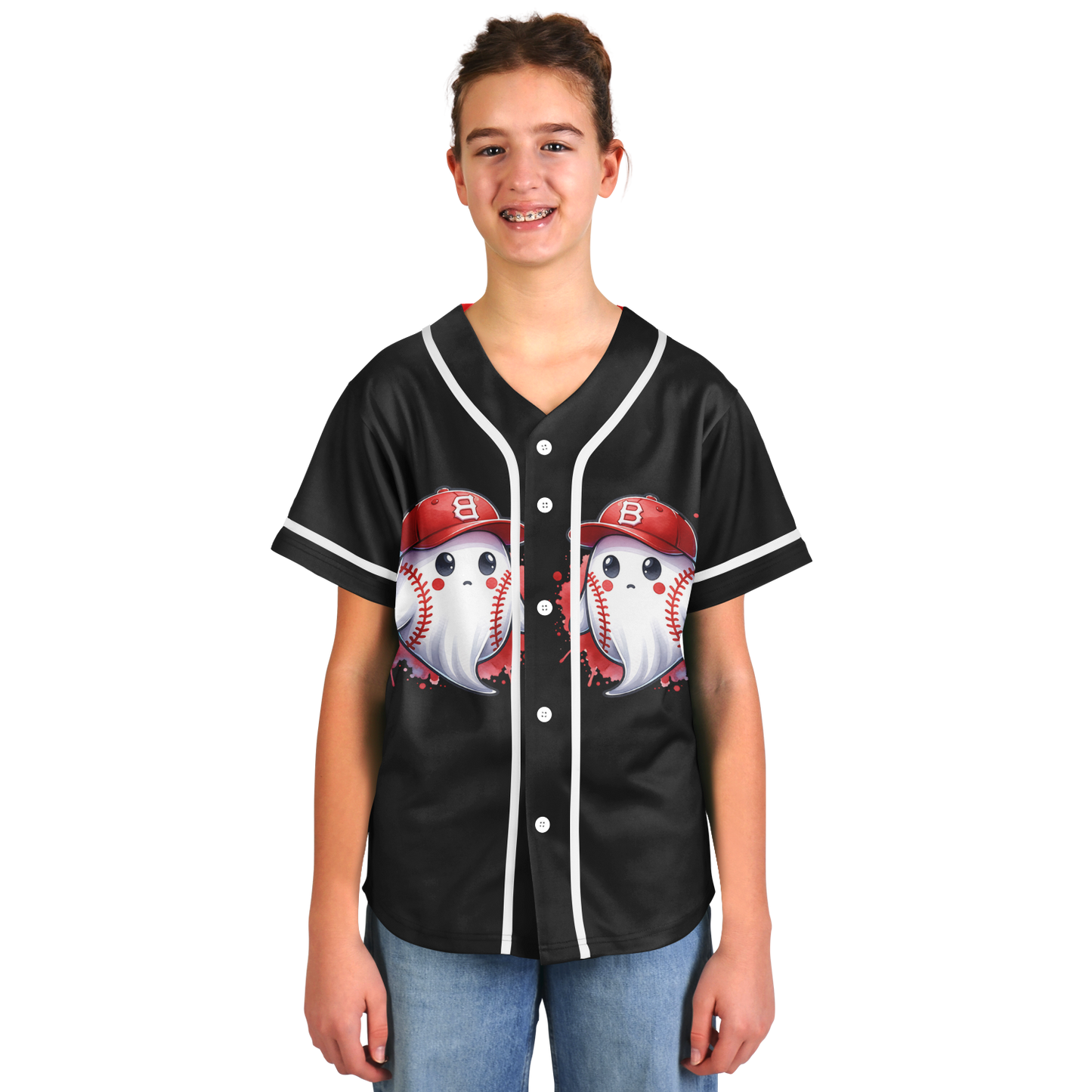 Kids Baseball Jersey - AOP