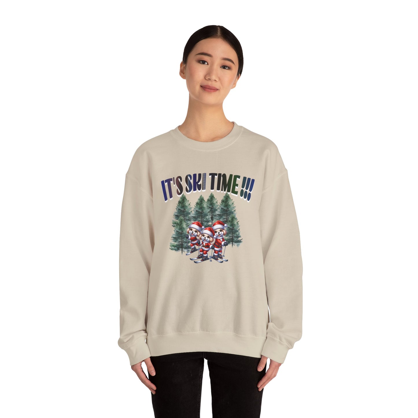 Skiing Dog Lover Sweatshirt