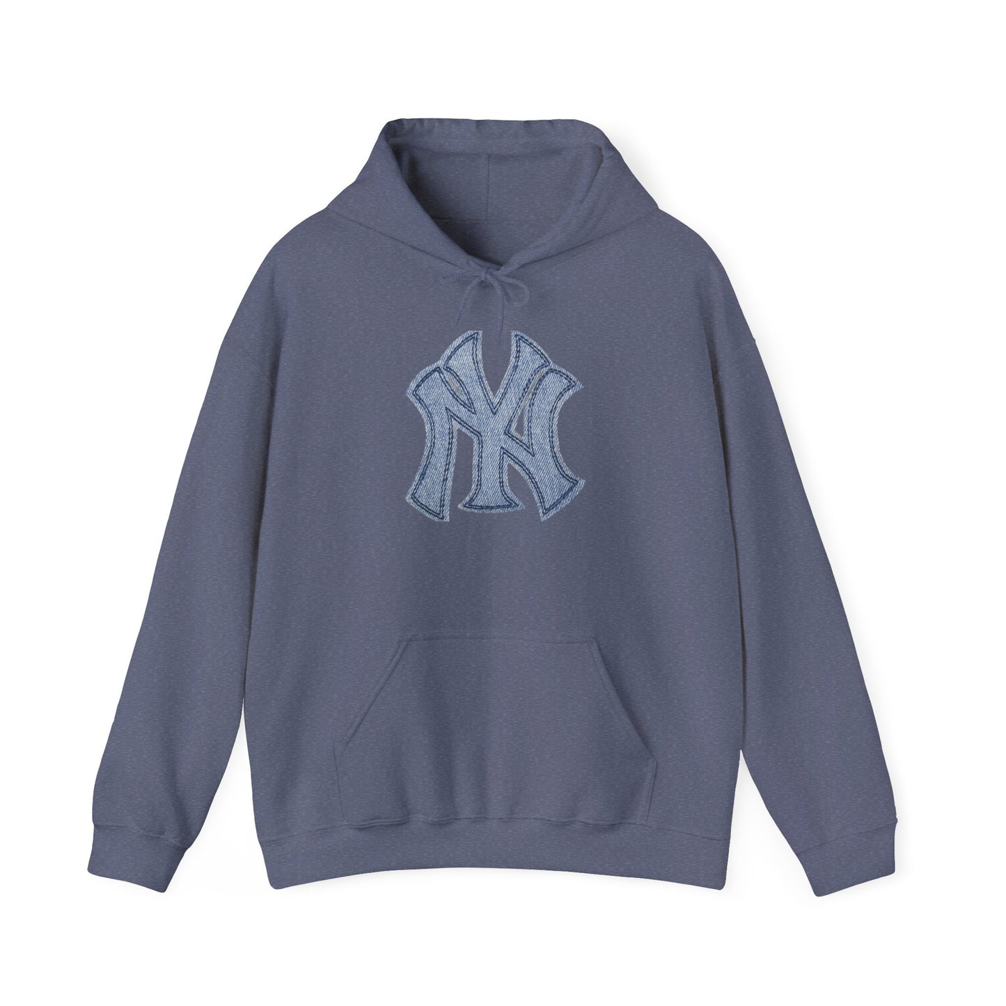 Yankee Baseball Hoodie - New York Logo Shirt for Baseball Fans, Unisex Heavy Blend Hooded Sweatshirt, Yankee Love, Gift for Sports