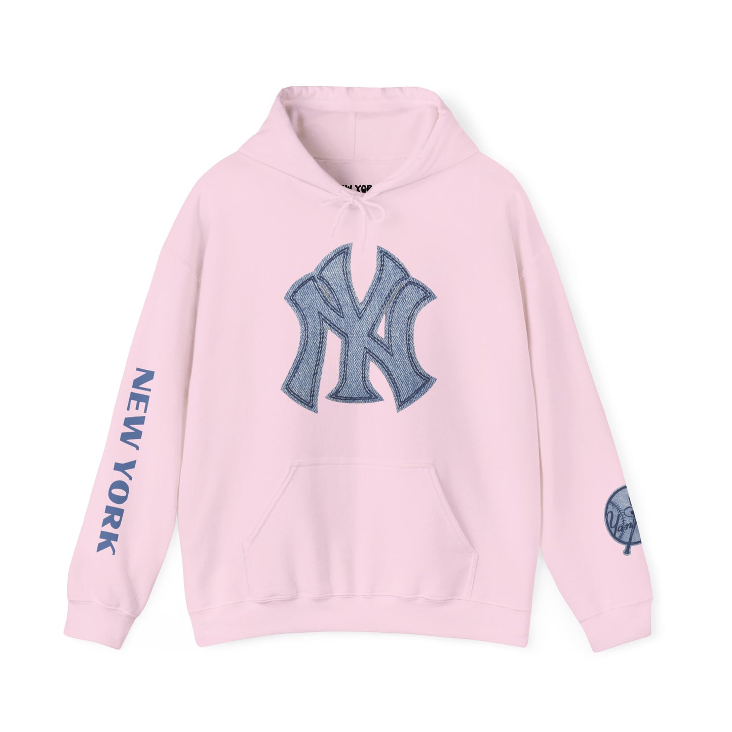 NY Baseball Fan Unisex Hoodie, New York Yankee Logo Sweatshirt, Gift for Baseball Fans, Sport Apparel, Team Hooded Jumper, Baseball Lover