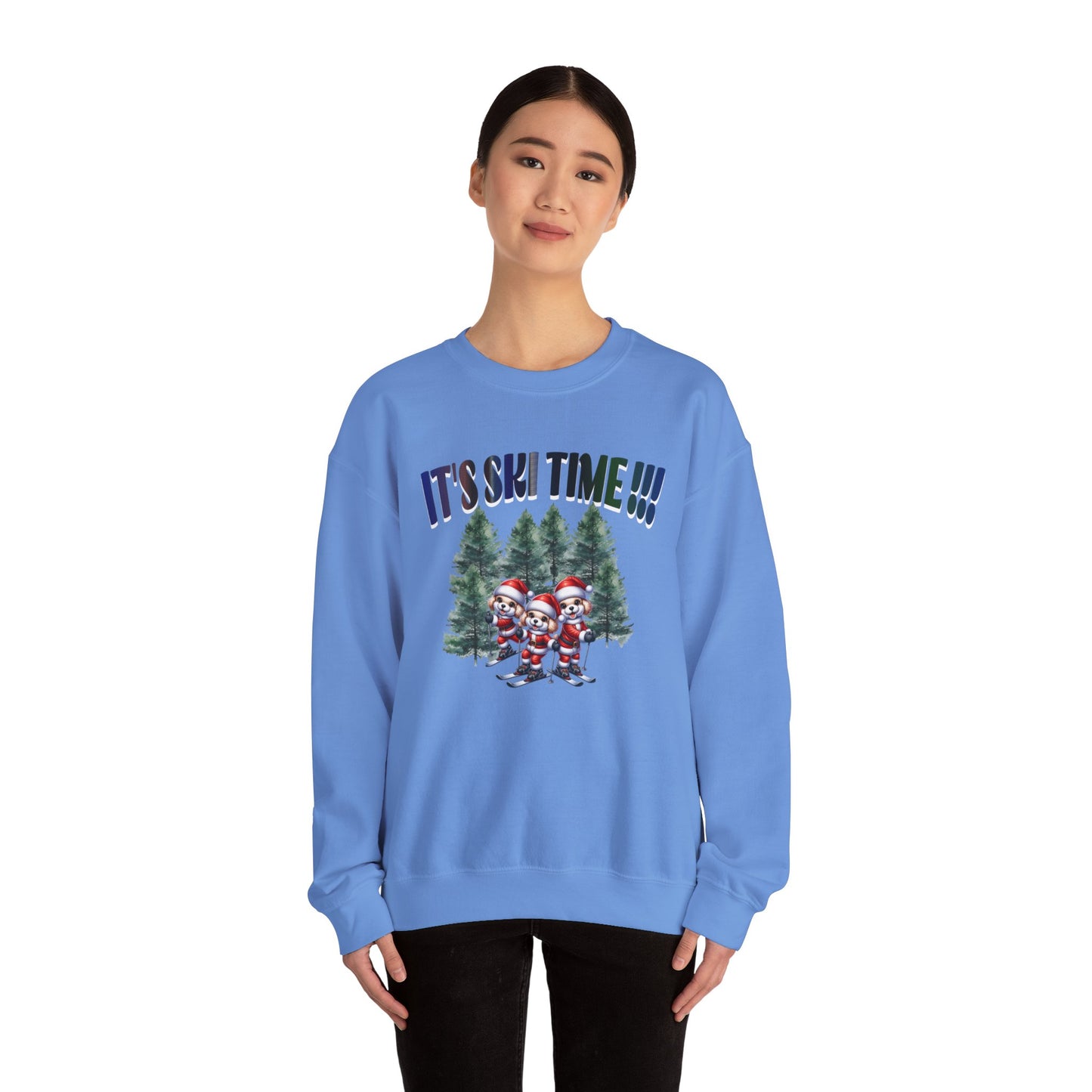 Skiing Dog Lover Sweatshirt