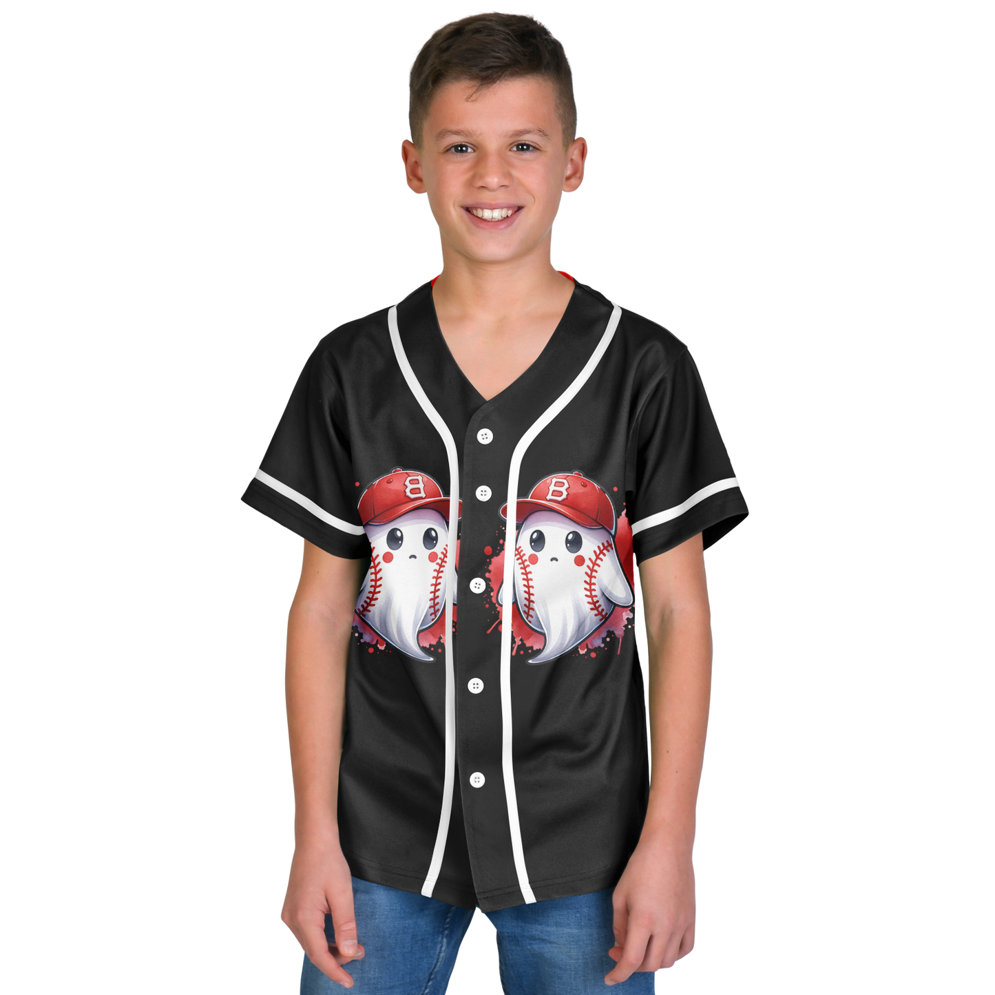 Kids Baseball Jersey - AOP