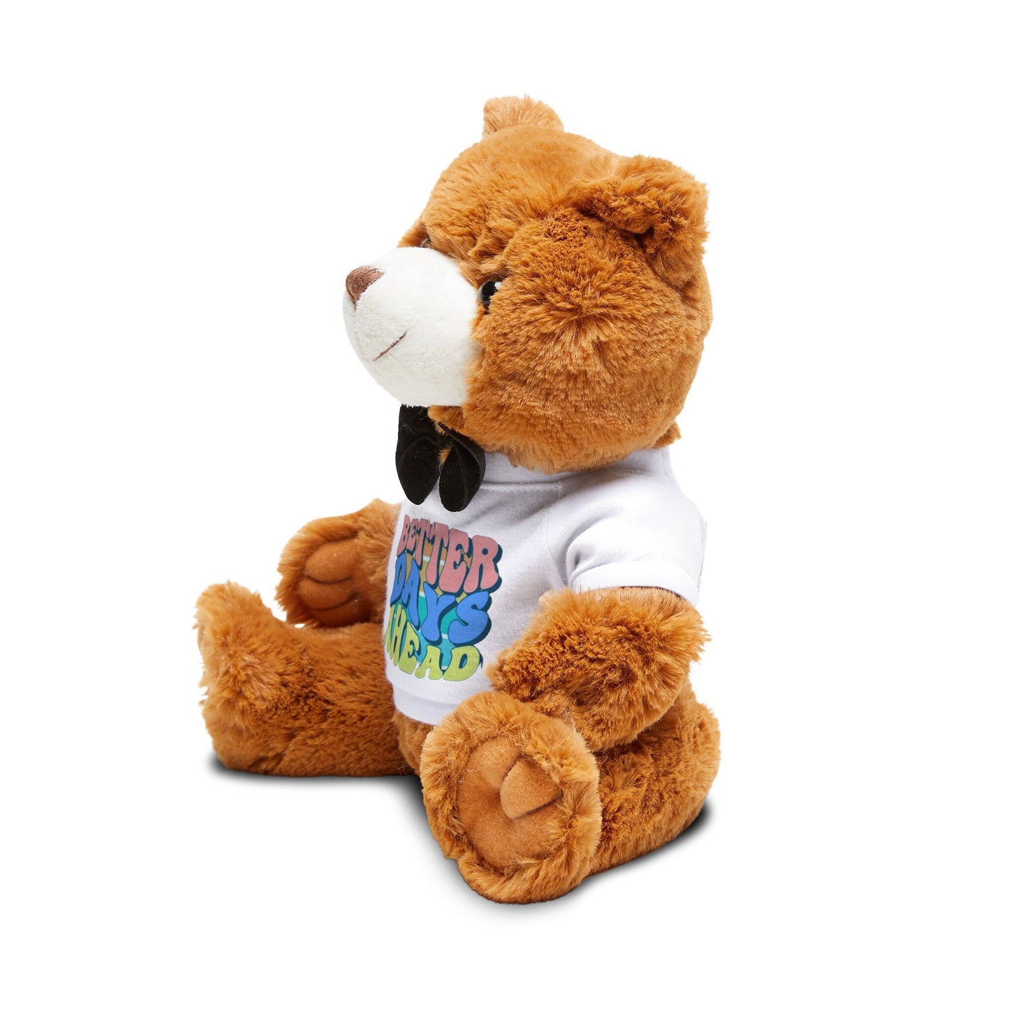 Teddy bear,Cute Teddy Bear with Inspirational Tee - Unique Gift for Encouragement