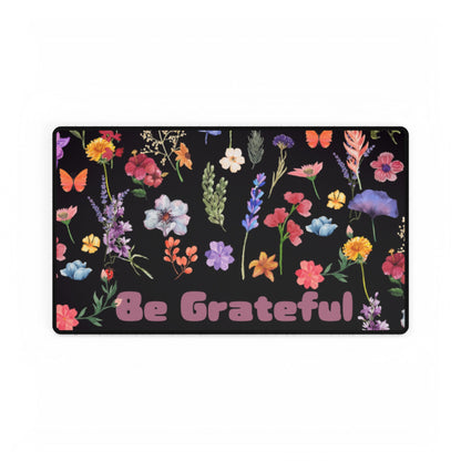 Desk Mat floral design Desk Mats floral design Custom Floral Desk Mat Personalized Boho Chic Workspace Accessory with Positive Vibes