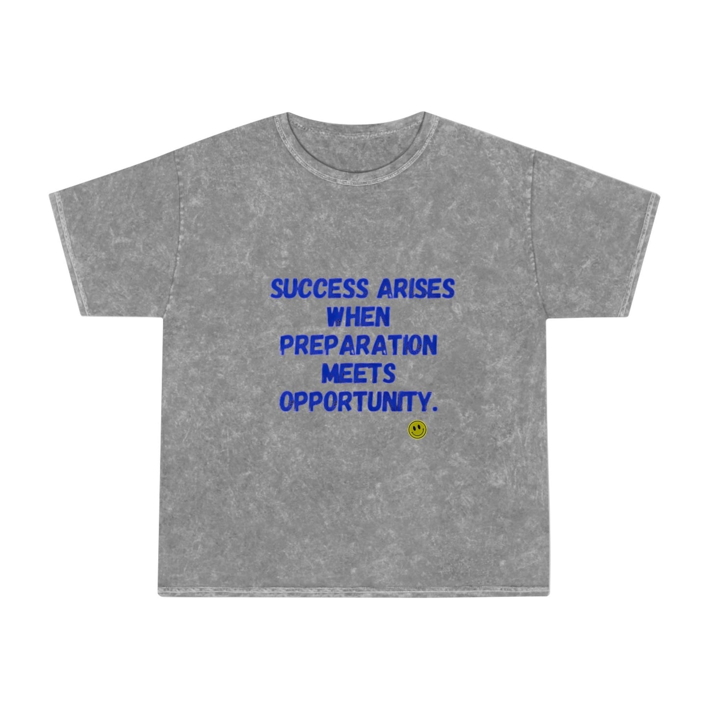 Inspirational tshirt  Positive for success. Motivational Tee for Good Vibes Unisex Mineral Wash T-Shirt Positive Vibes Optimism