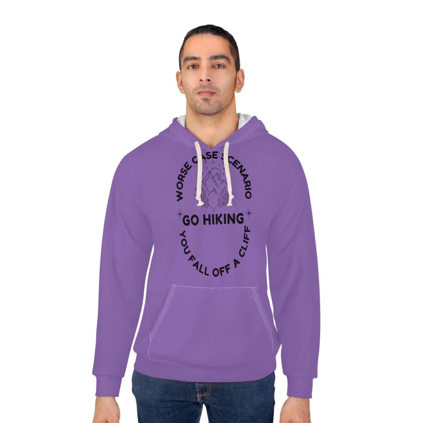 Pullover hiking Hoodie Outsider Stay cozy and stylish on your outdoor adventures with this funny hiking sweatshirt! Made from soft comfy