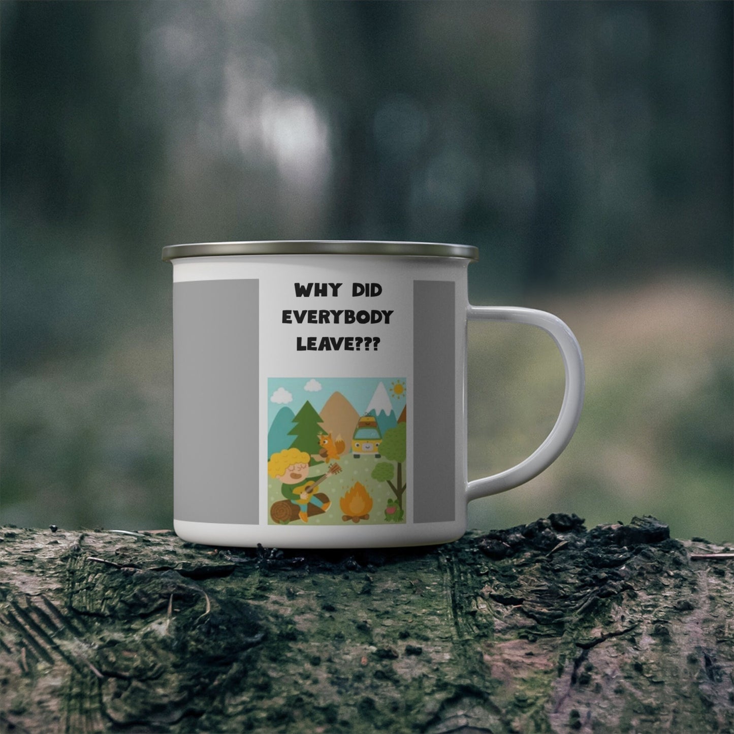 Enamel Camping Mug