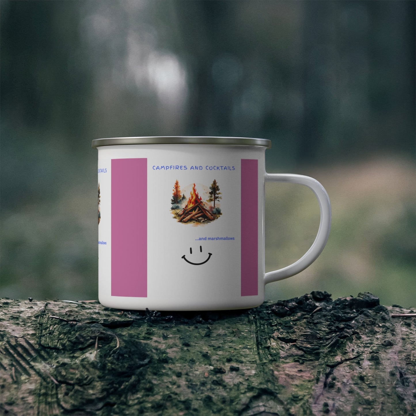 Camping mug, glamping ,hiking, mug. Hiker, campfire  mug