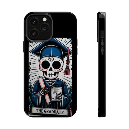 Phone hardcase  graduate gift graduation iPhone Samsung skeleton themed MagSafe Tough Cases