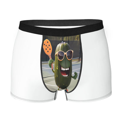 Pickleball boxer briefs custom face boxer personalized custom boxer briefs print photo boxer design funny father's day gift print picture on