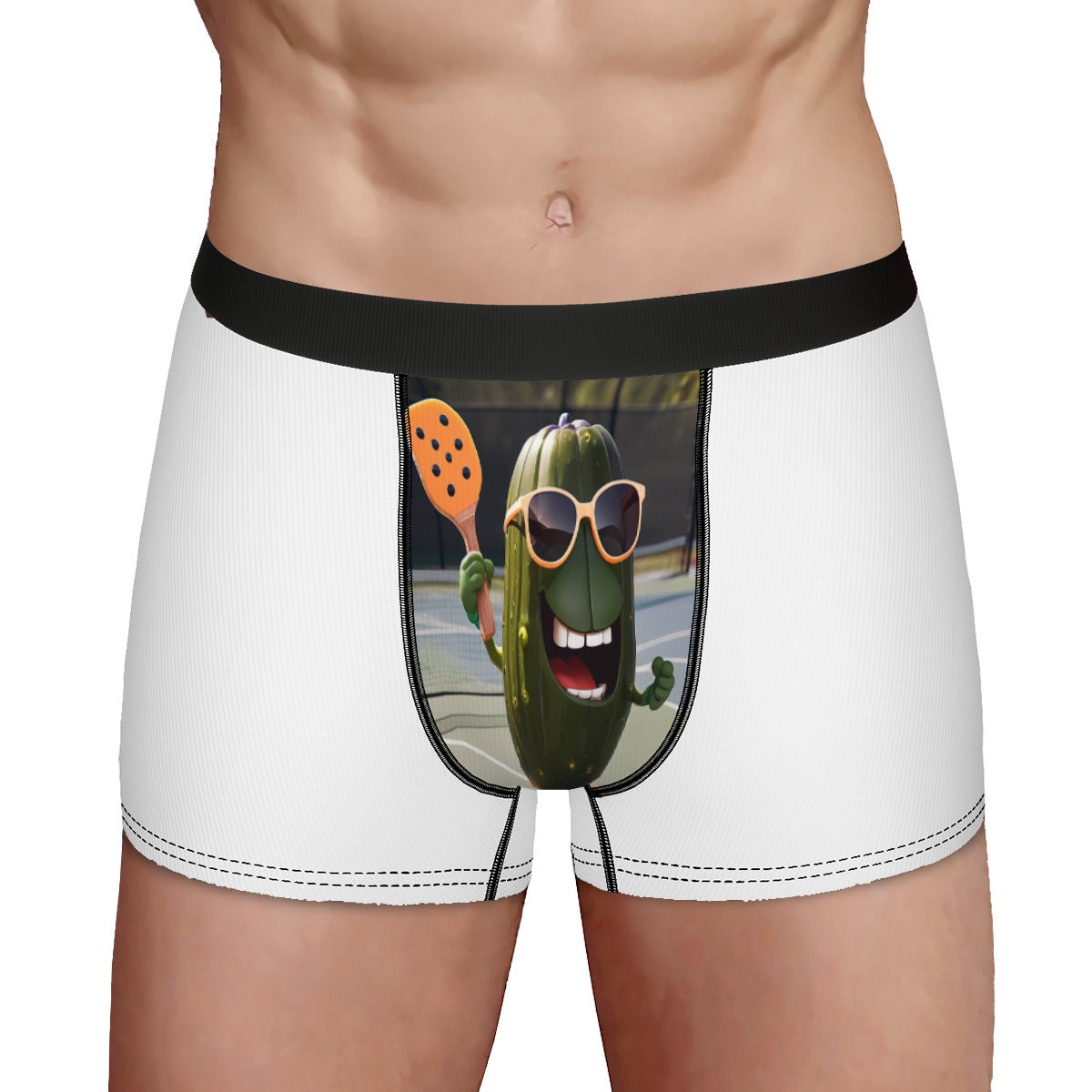 Pickleball boxer briefs custom face boxer personalized custom boxer briefs print photo boxer design funny father's day gift print picture on