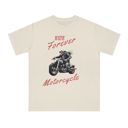 biker skeleton tshirt harley davidson tee gift for boyfriend t shirt Organic Unisex Classic T-Shirt