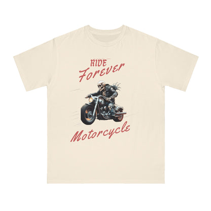 biker skeleton tshirt harley davidson tee gift for boyfriend t shirt Organic Unisex Classic T-Shirt