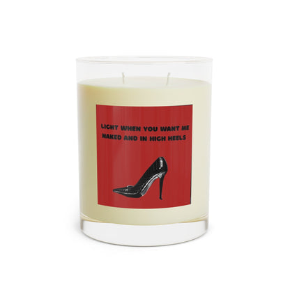 Candle scented sexy  funny humorous dirty great gift for husband boyfriend girlfriend Candle Full Glass, 11oz