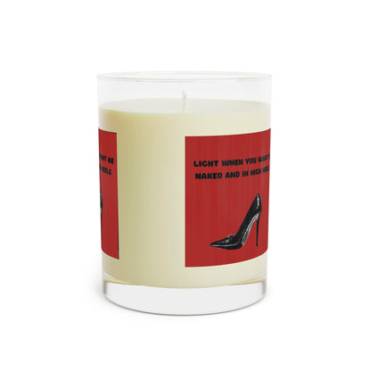 Candle scented sexy  funny humorous dirty great gift for husband boyfriend girlfriend Candle Full Glass, 11oz