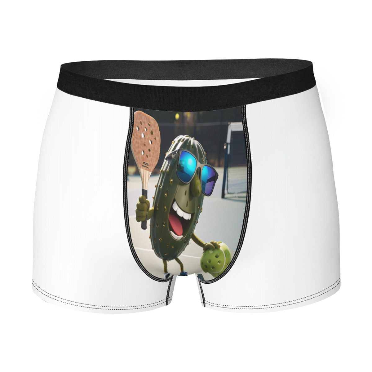 Pickleball custom face boxer boxer personalized boxer briefs boxer design funny boxer father's day underwear face birthday gift customm