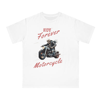 biker skeleton tshirt harley davidson tee gift for boyfriend t shirt Organic Unisex Classic T-Shirt