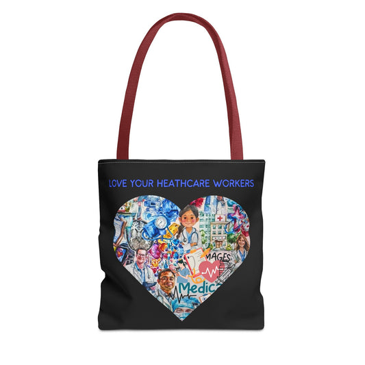 Personalized Nurse Tote Bag Stylish Organizer for Her Fun Medical Designs medical nurse healthcare bag healthcare worker