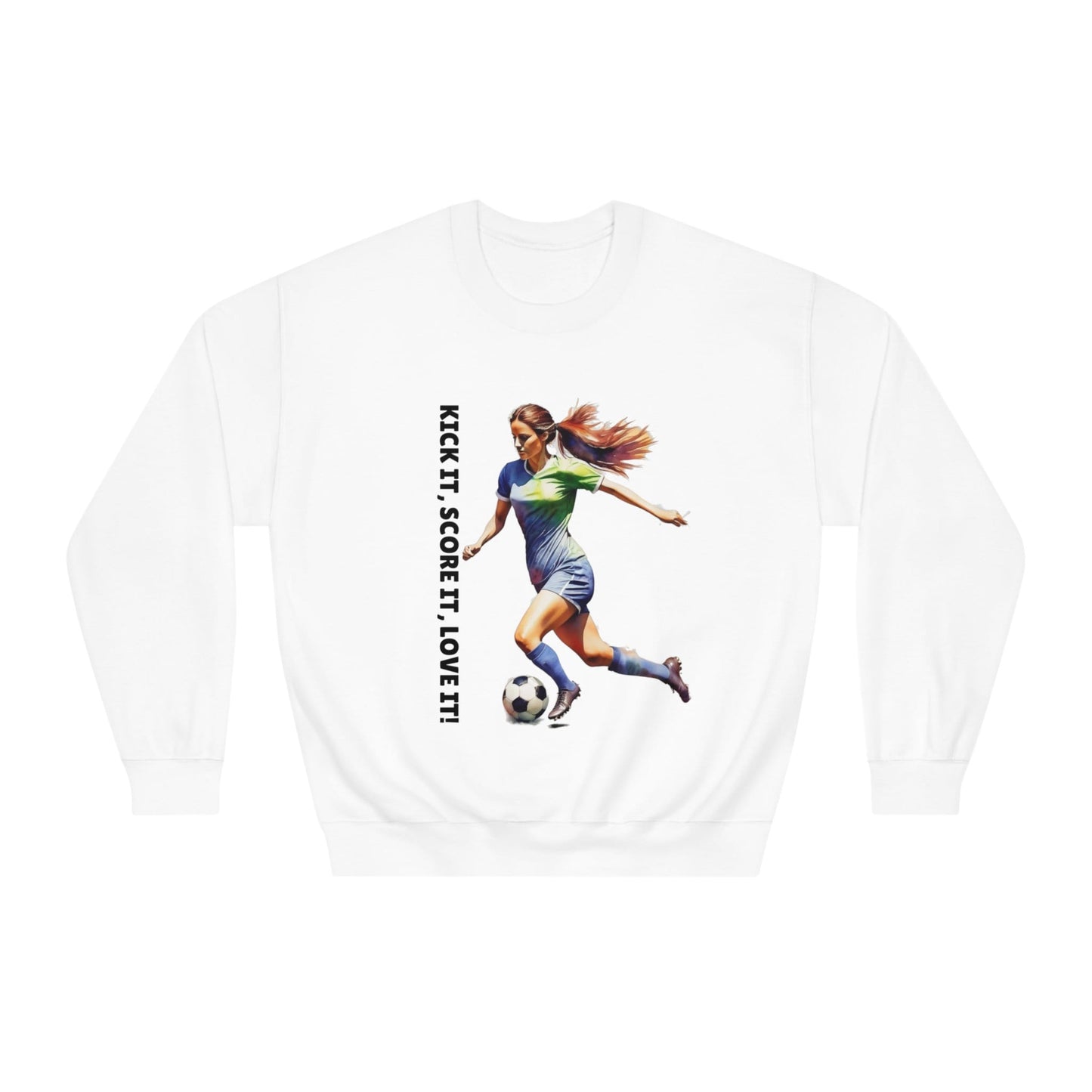 Soccer Mom or dad sweatShirt, Custom Soccer  Tee,Soccer Fan ,Custom Soccer Team hoodie, Game Day DryBlend® Crewneck Sweatshirt