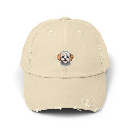 Maltese Maltipoo cap Embroidered Hat,baseball  Maltipoo Gift, Maltese Gifts, Coton De Tulear Giftslogo