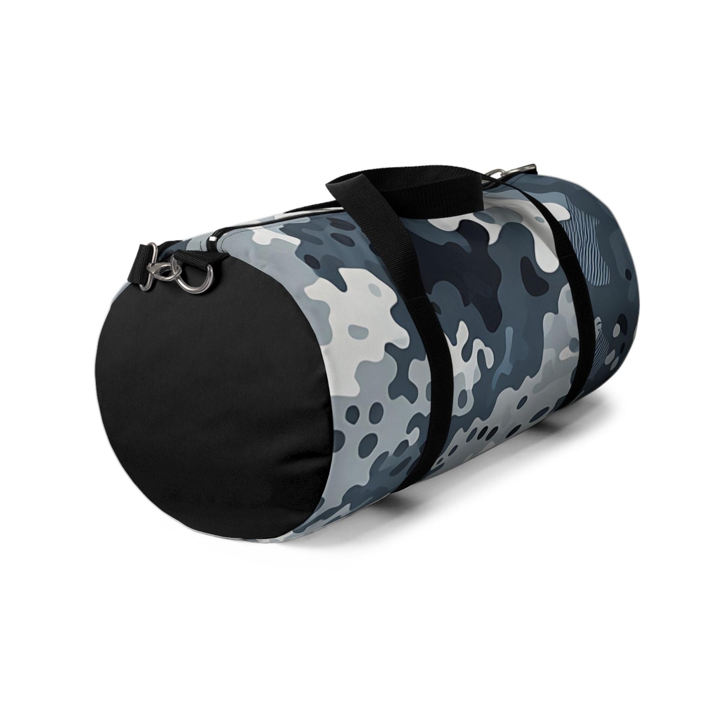 Blue Camo Duffel Bag, Weekend Travel Tote, Weekender Bag for Men, Overnight Gym Bag, Travel Duffle, Camouflage Luggage