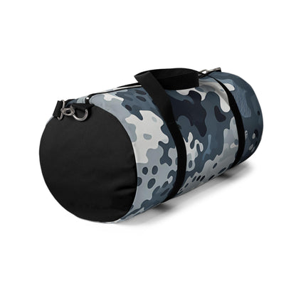 Blue Camo Duffel Bag, Weekend Travel Tote, Weekender Bag for Men, Overnight Gym Bag, Travel Duffle, Camouflage Luggage