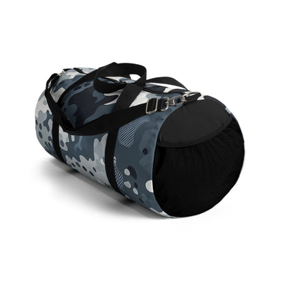 Blue Camo Duffel Bag, Weekend Travel Tote, Weekender Bag for Men, Overnight Gym Bag, Travel Duffle, Camouflage Luggage